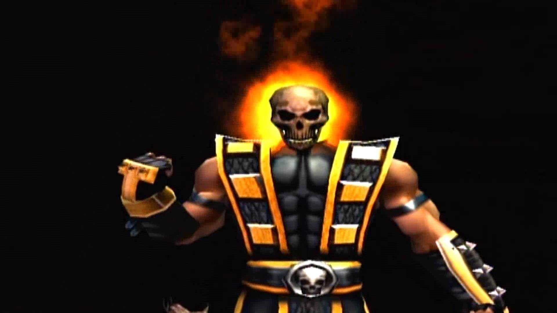 mortal kombat shaolin monks scorpion fatalities