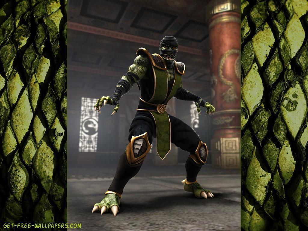 Mortal Kombat Shaolin Monks Reptile Games Wallpaper
