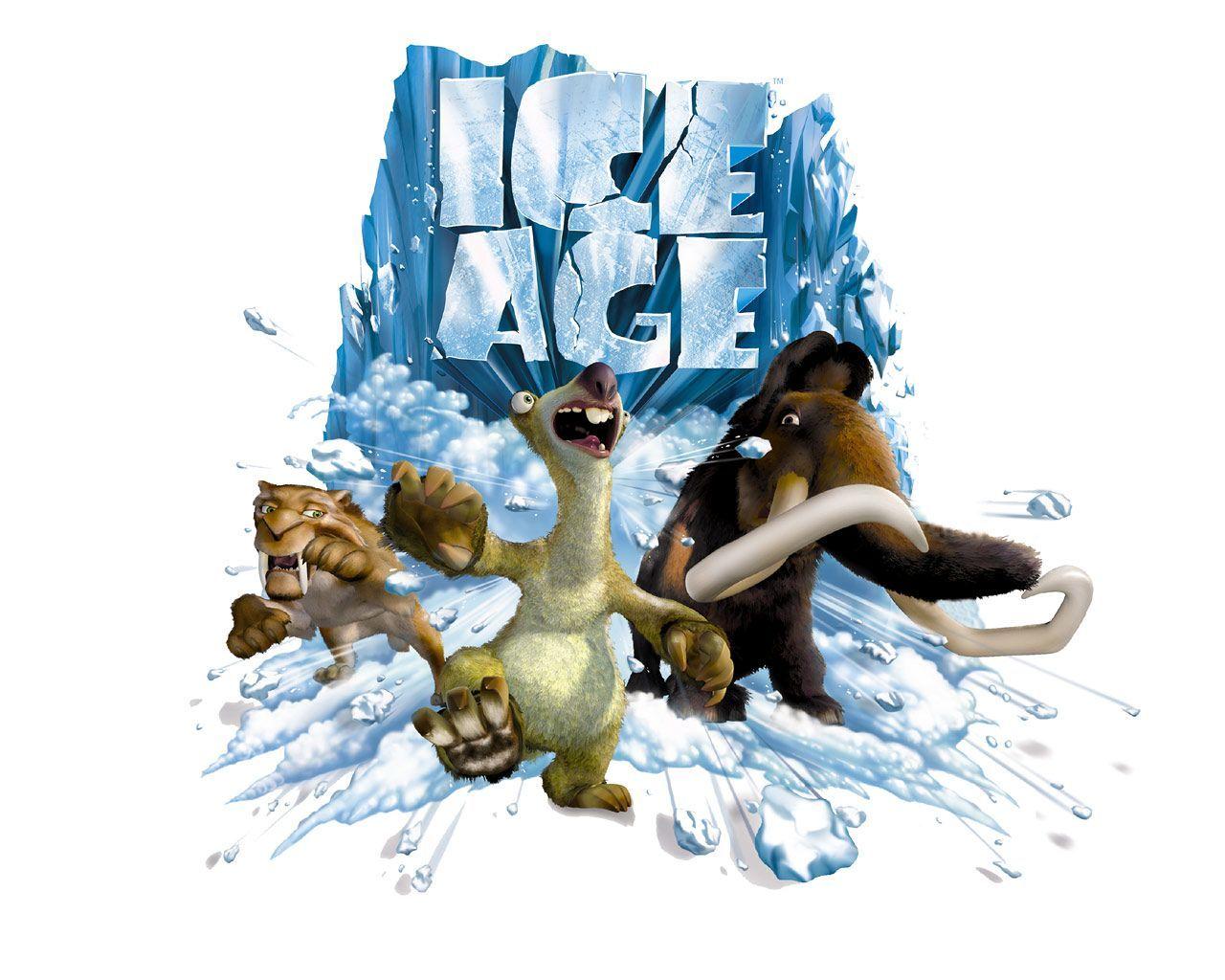 Desktop Wallpaper: Ice Age, Cartoons. prehistoric