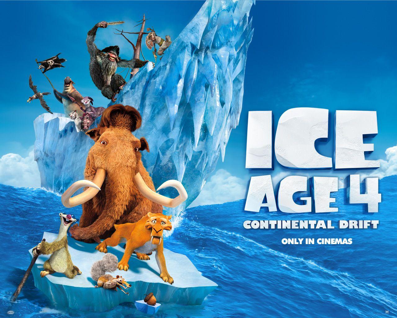 Ice Age 4 wallpaperx1024