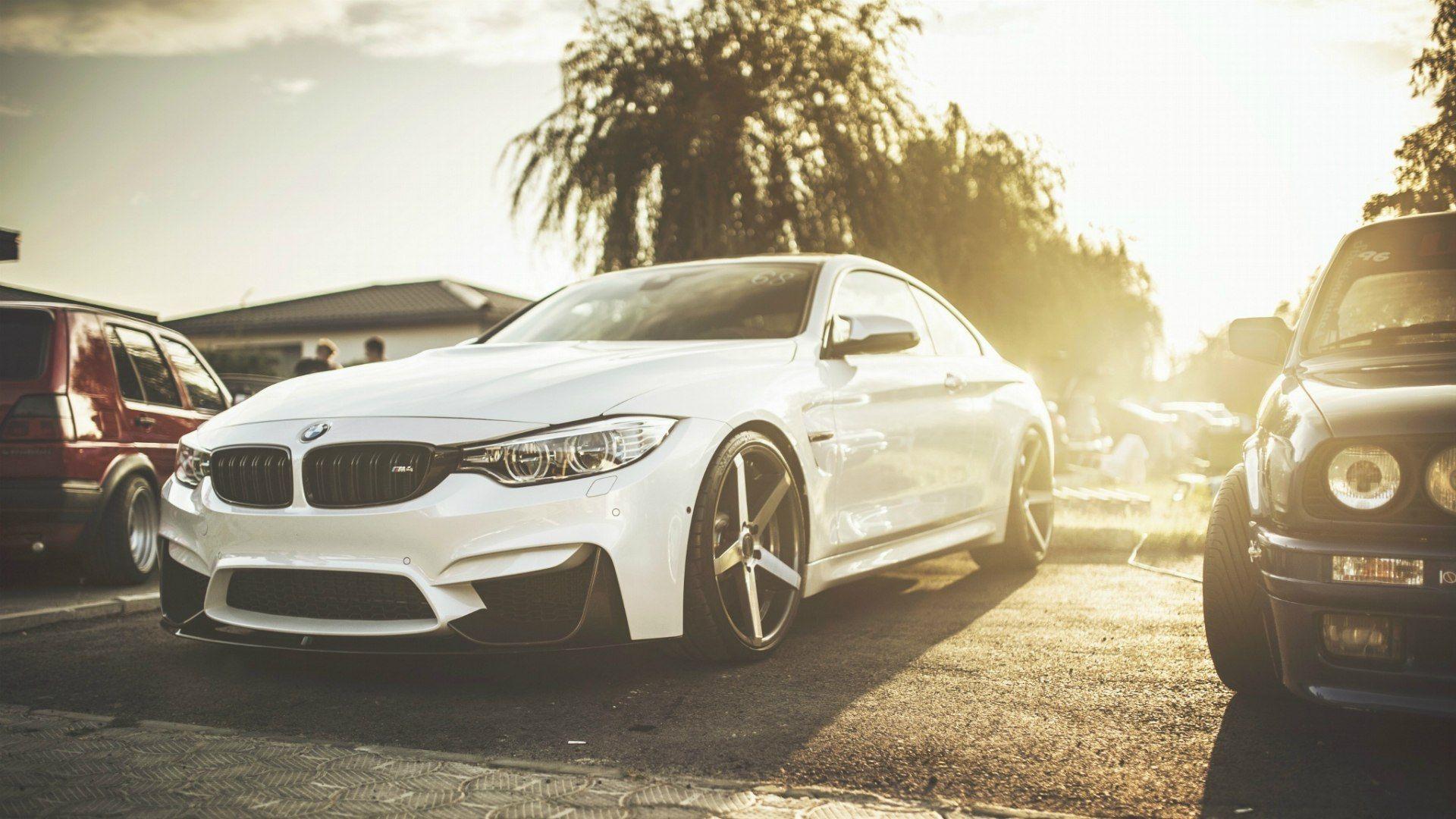 White car BMW M4 wallpaper and image, picture, photo