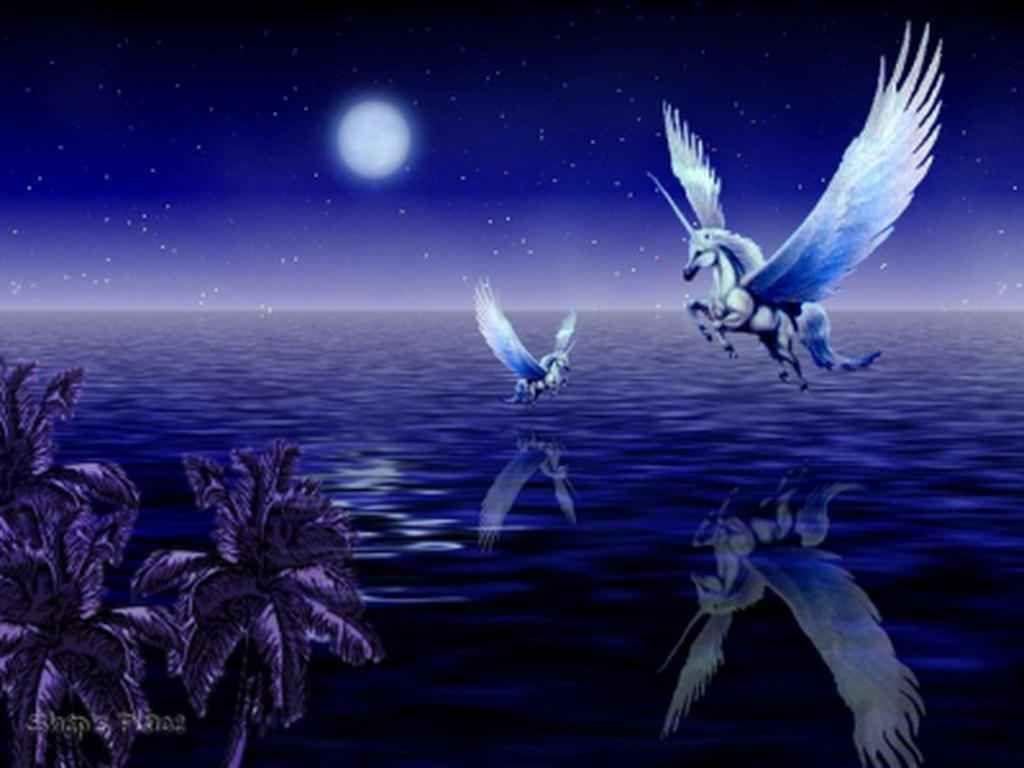 Unicorn and Pegasus Background. Pegasus Wallpaper
