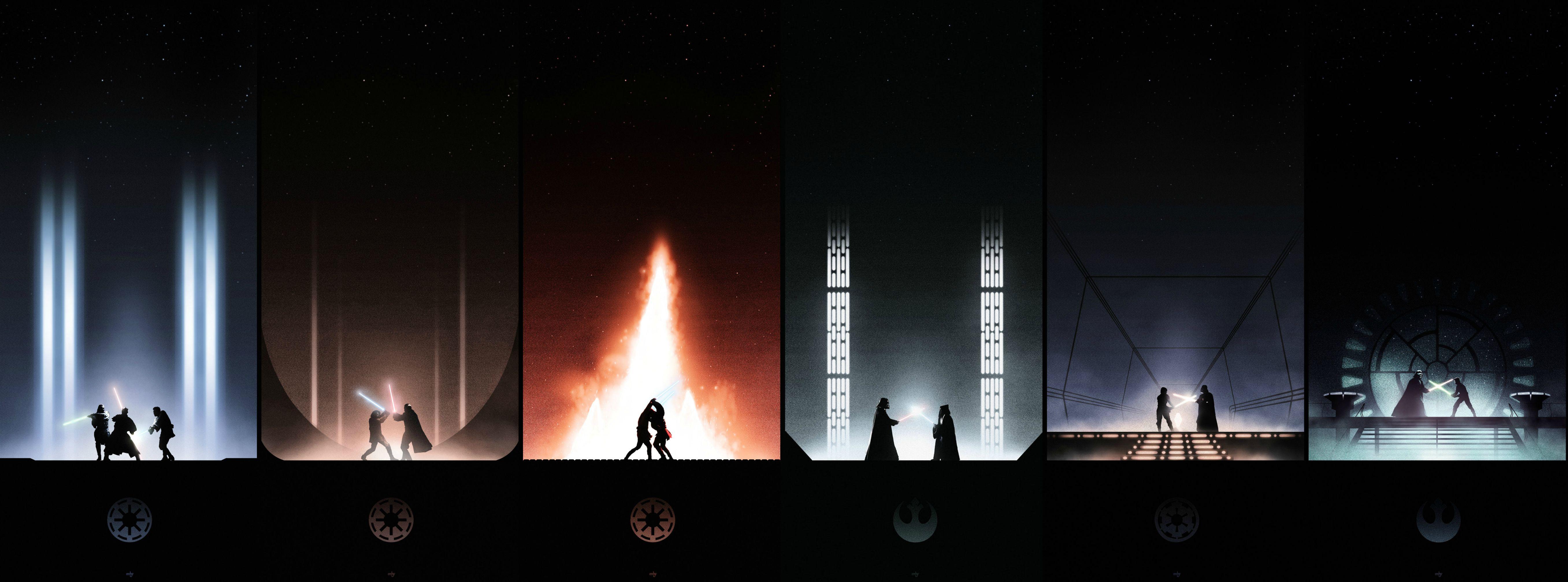 Recently created this series of posters featuring the lightsaber