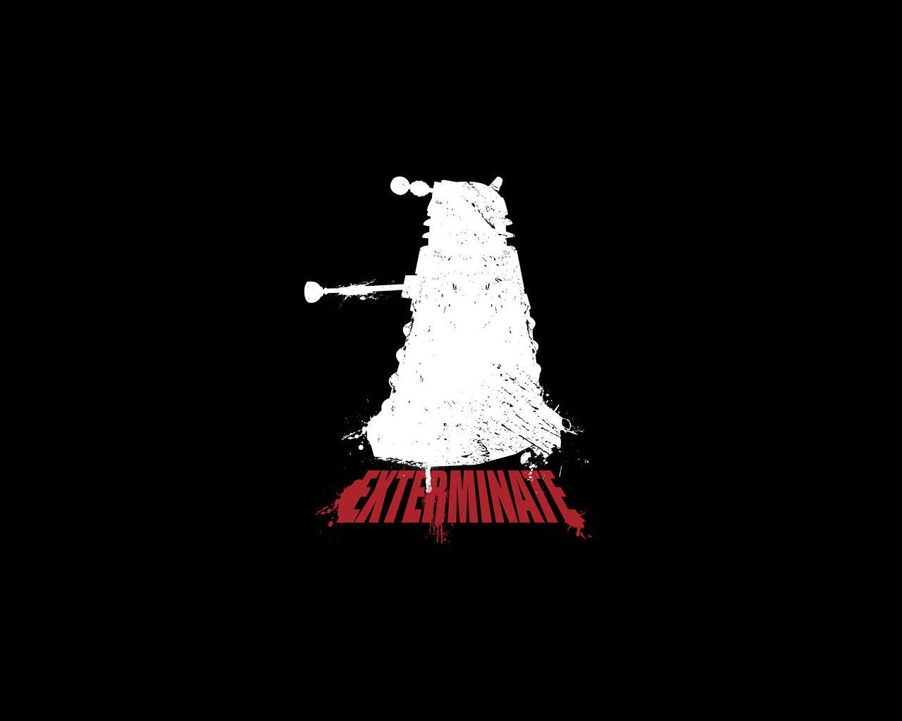 I have Dalek wallpaper and Dalek wallpaper accessories