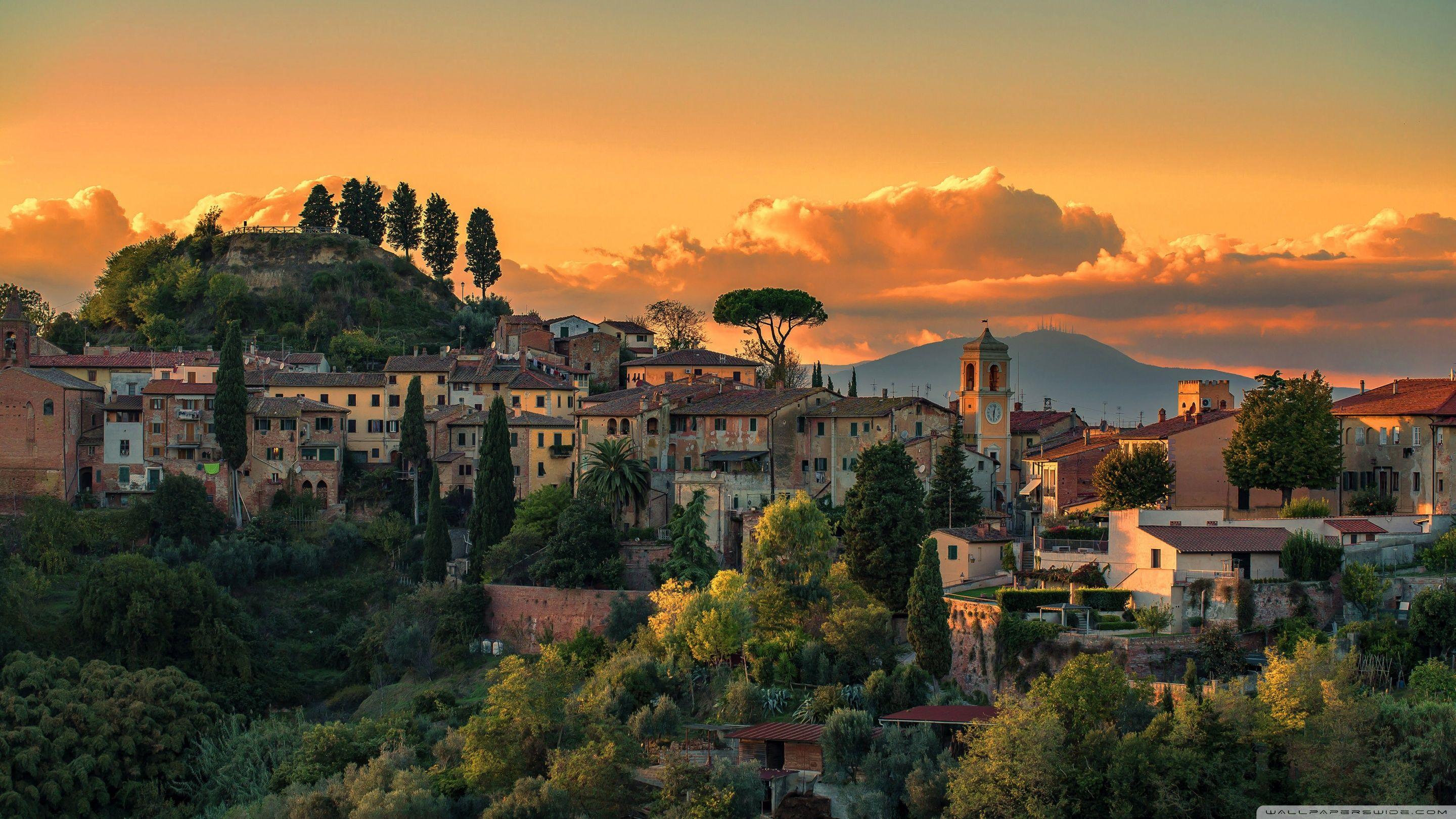 Tuscany Italy Villages ❤ 4K HD Desktop Wallpaper for 4K Ultra HD TV