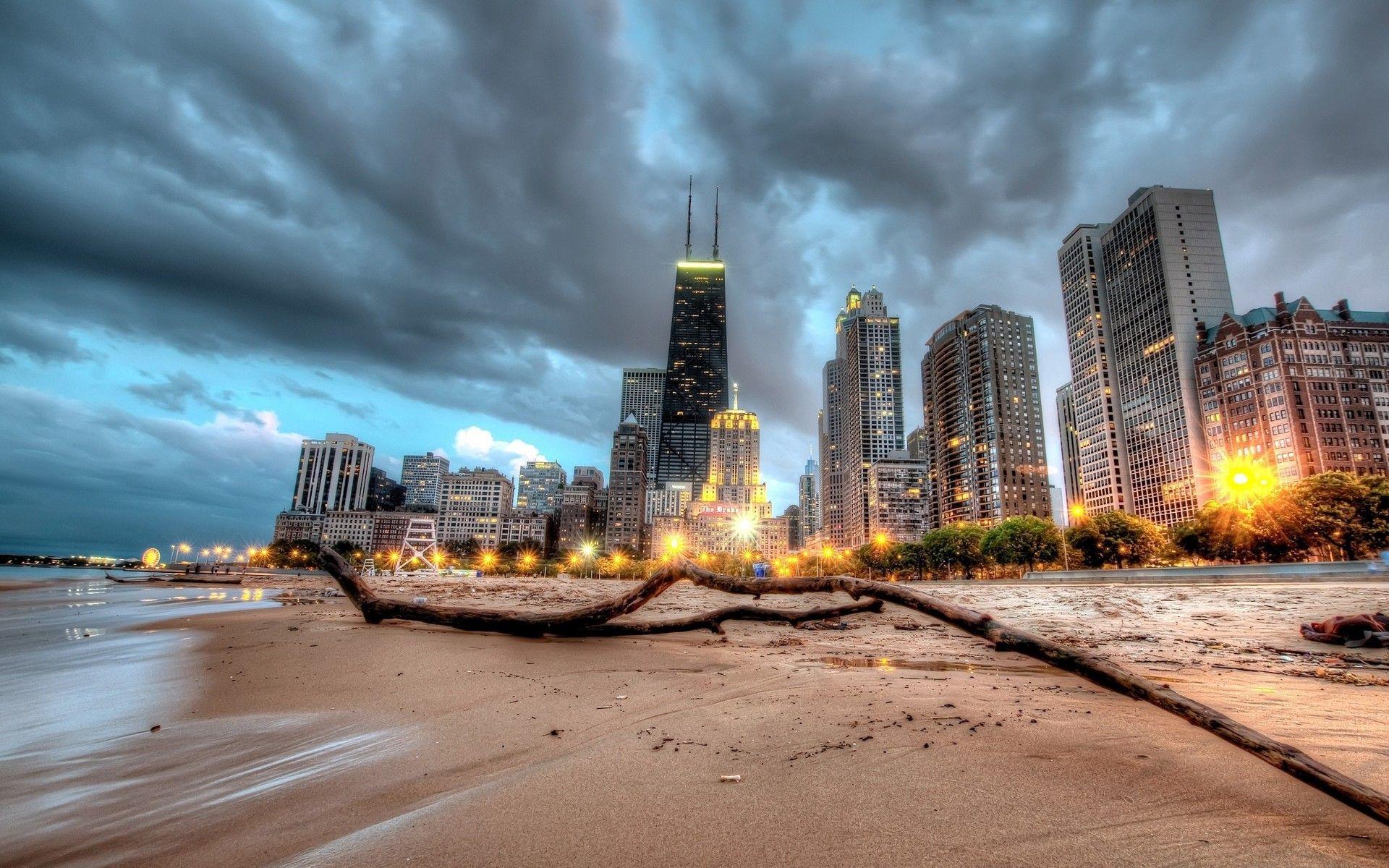 City of Chicago Full HD Wallpaper and Background Imagex1200