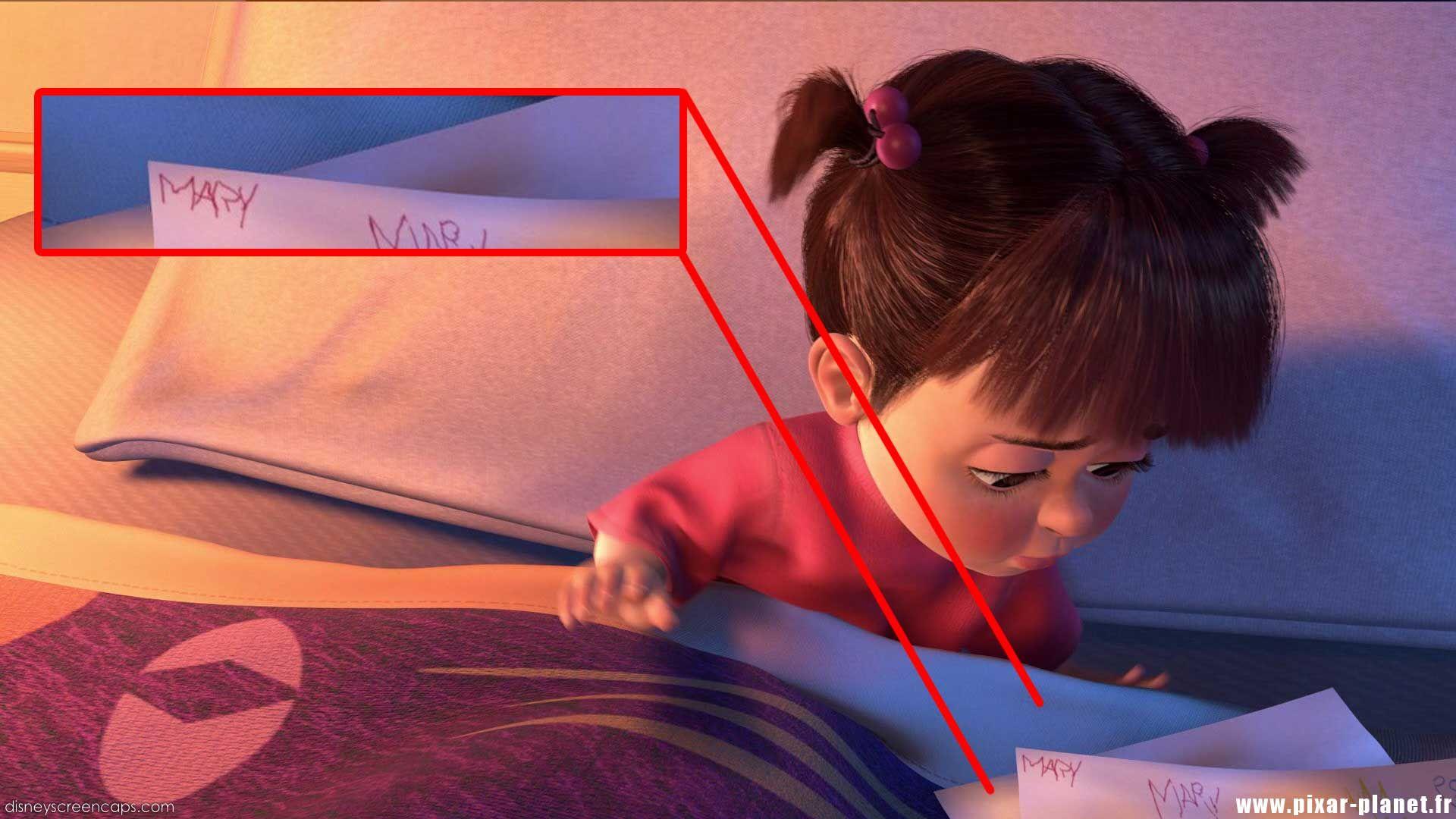 Monsters Inc Hidden Drawing Where Does Boo From Monsters Inc. Live.