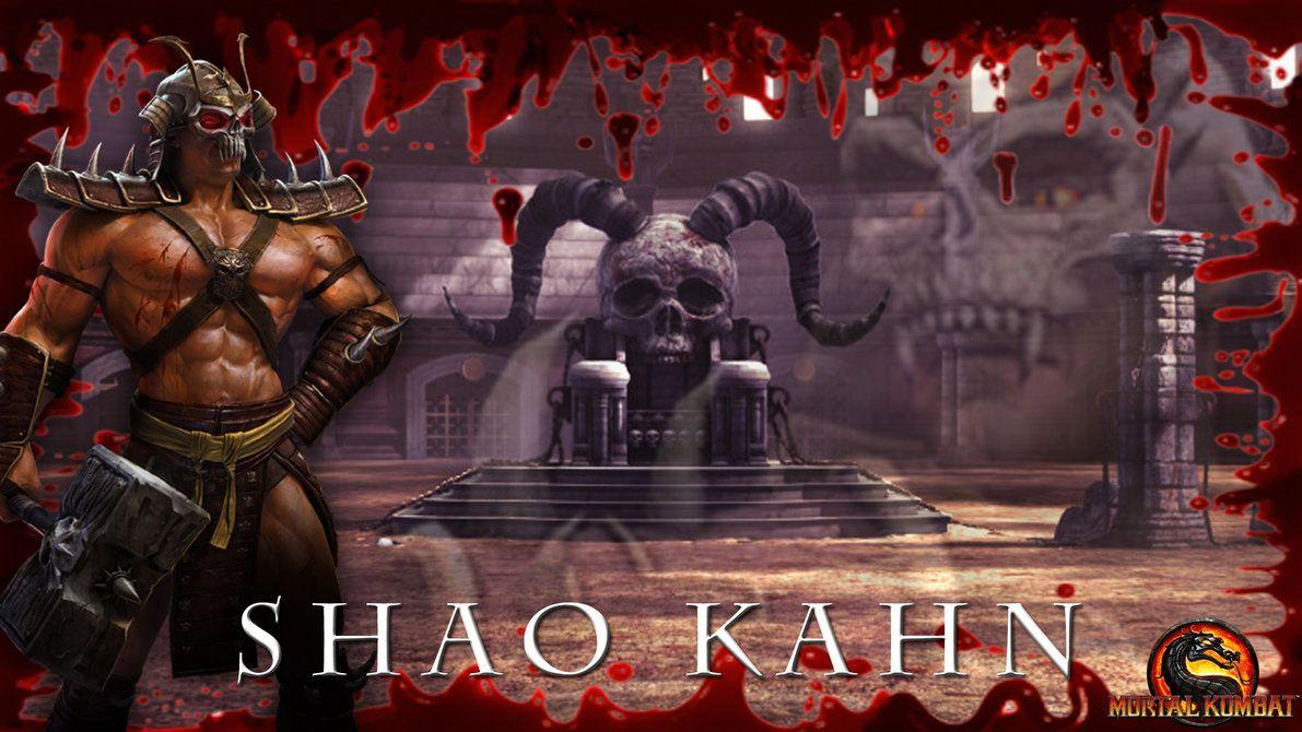 Download Shao Kahn Skulls MK11 Wallpaper