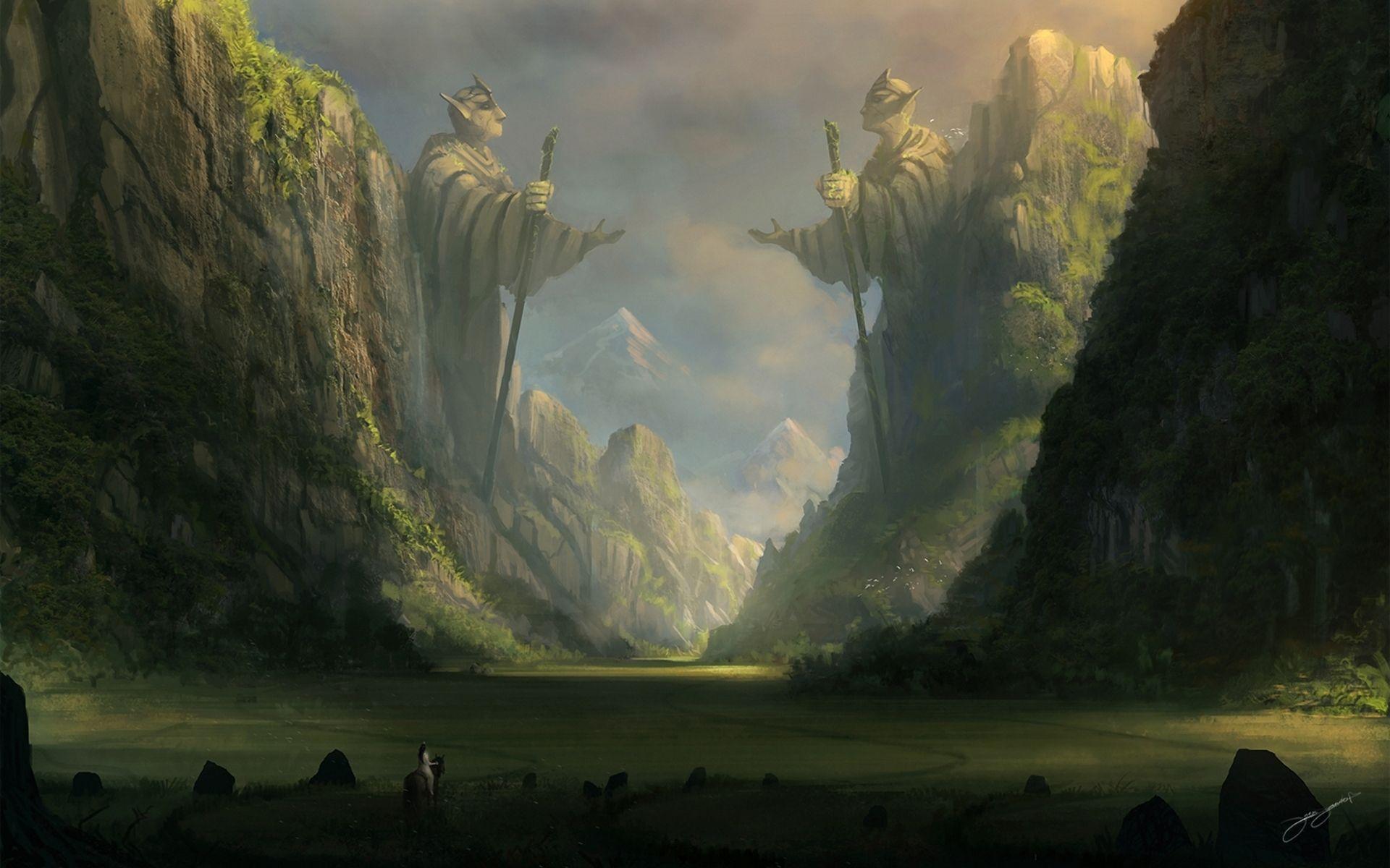 V.86: Fantasy Landscape Wallpaper, HD Image of Fantasy Landscape