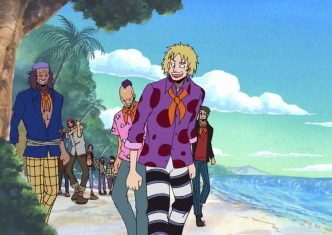 nothing like some early one piece background characters. QUALITY