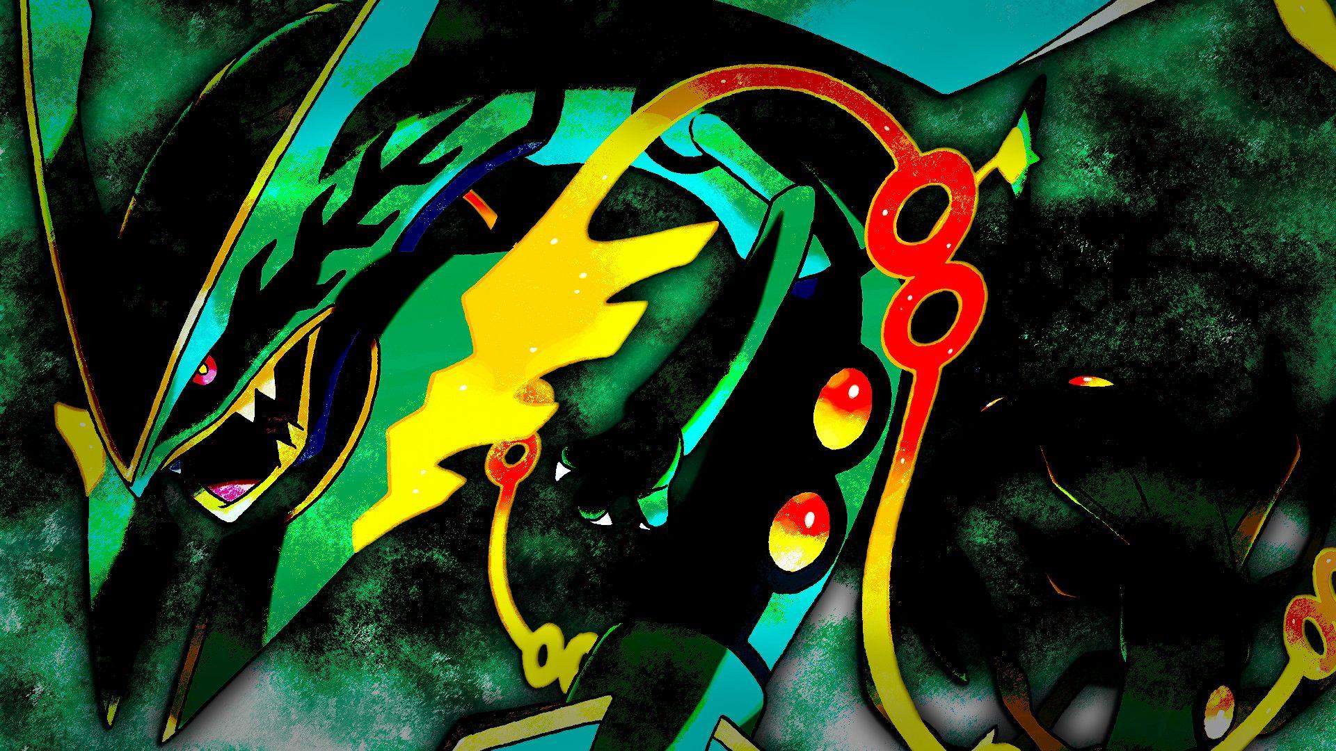 Shiny Mega Rayquaza by HappyHyperHaro  Pokemon rayquaza, Mega rayquaza,  Pokemon art