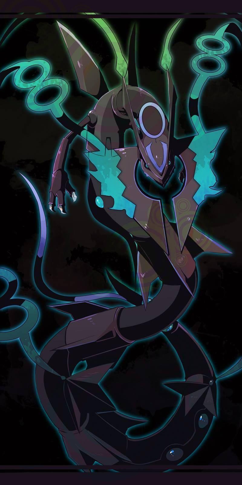 Pokemon Wallpapers Shiny Rayquaza Wallpaper Cave