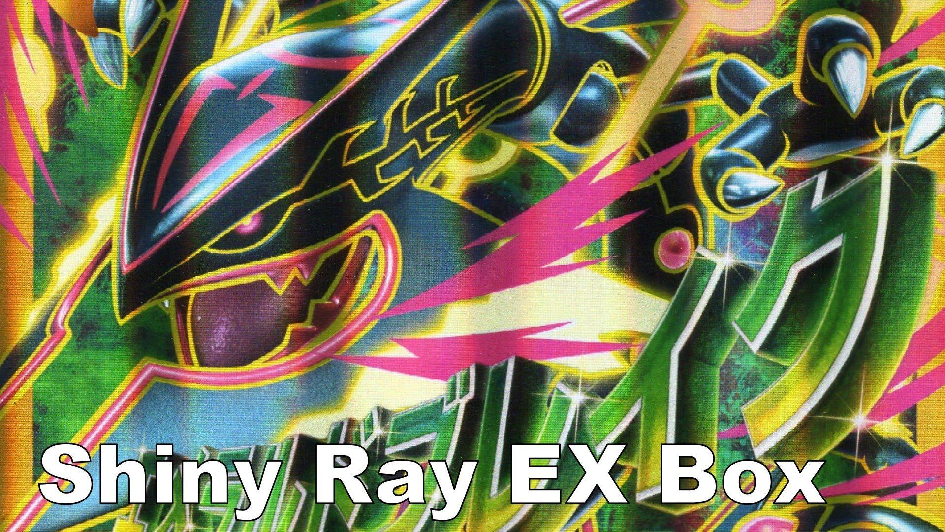 Shiny Rayquaza EX Box