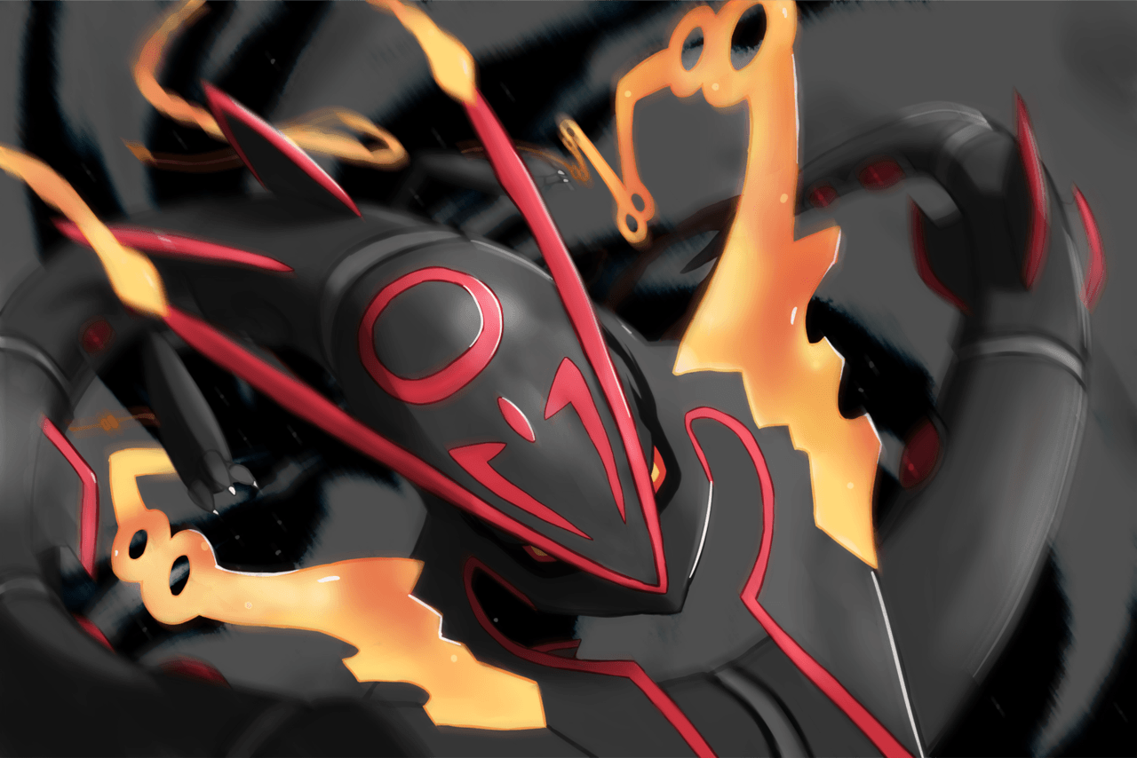 Shiny Mega Rayquaza Wallpapers - Wallpaper Cave