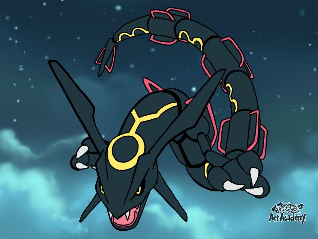 Pokemon Wallpapers Shiny Rayquaza Wallpaper Cave