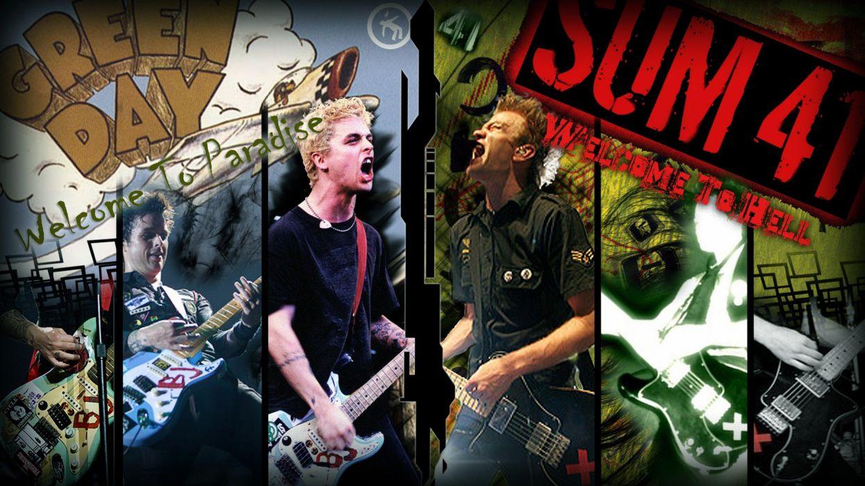 Green Day punk Billie Joe Armstrong Pop Punk sum 41 punk rock Deryck
