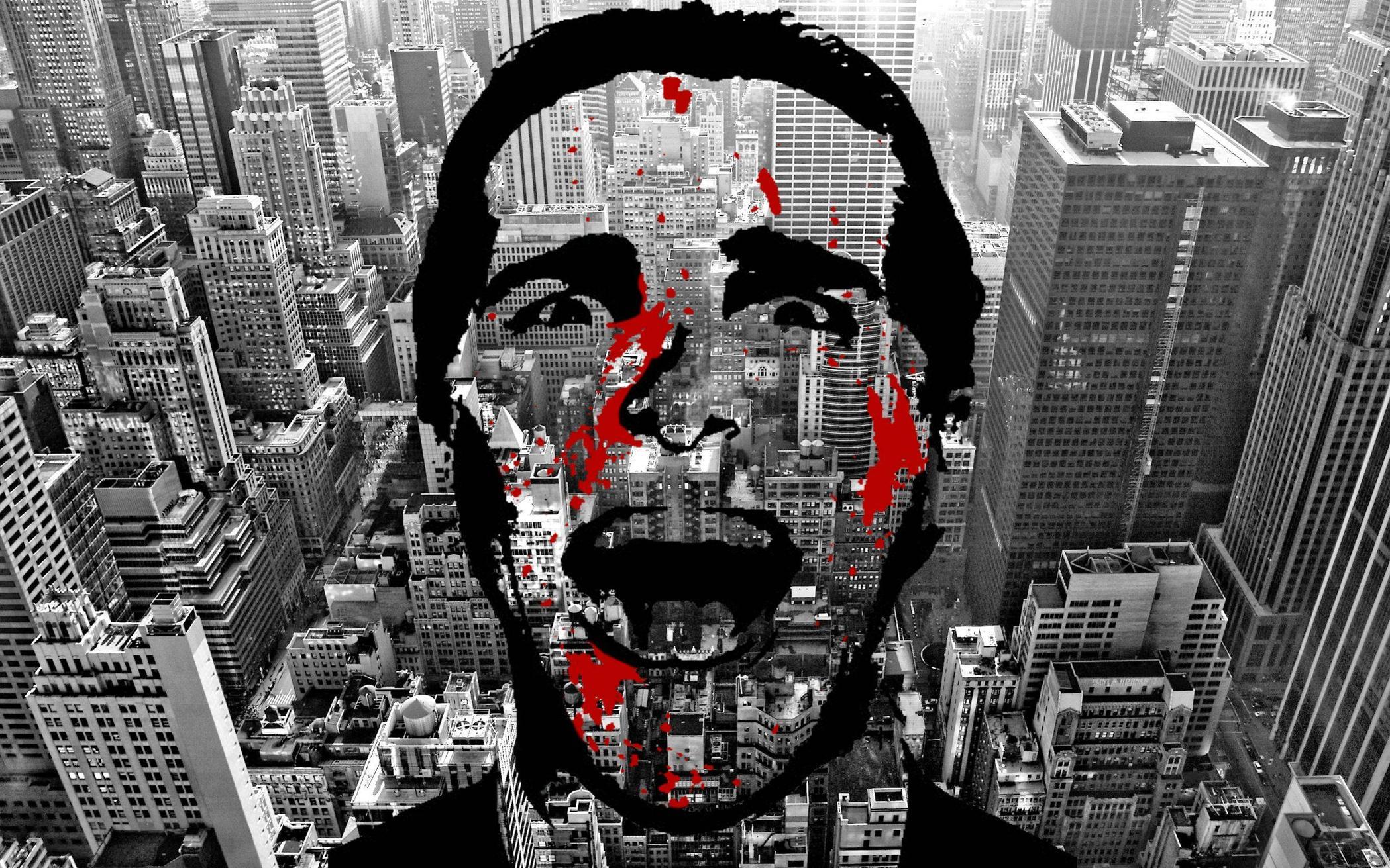 Made a American Psycho wallpaper. I don't mess around