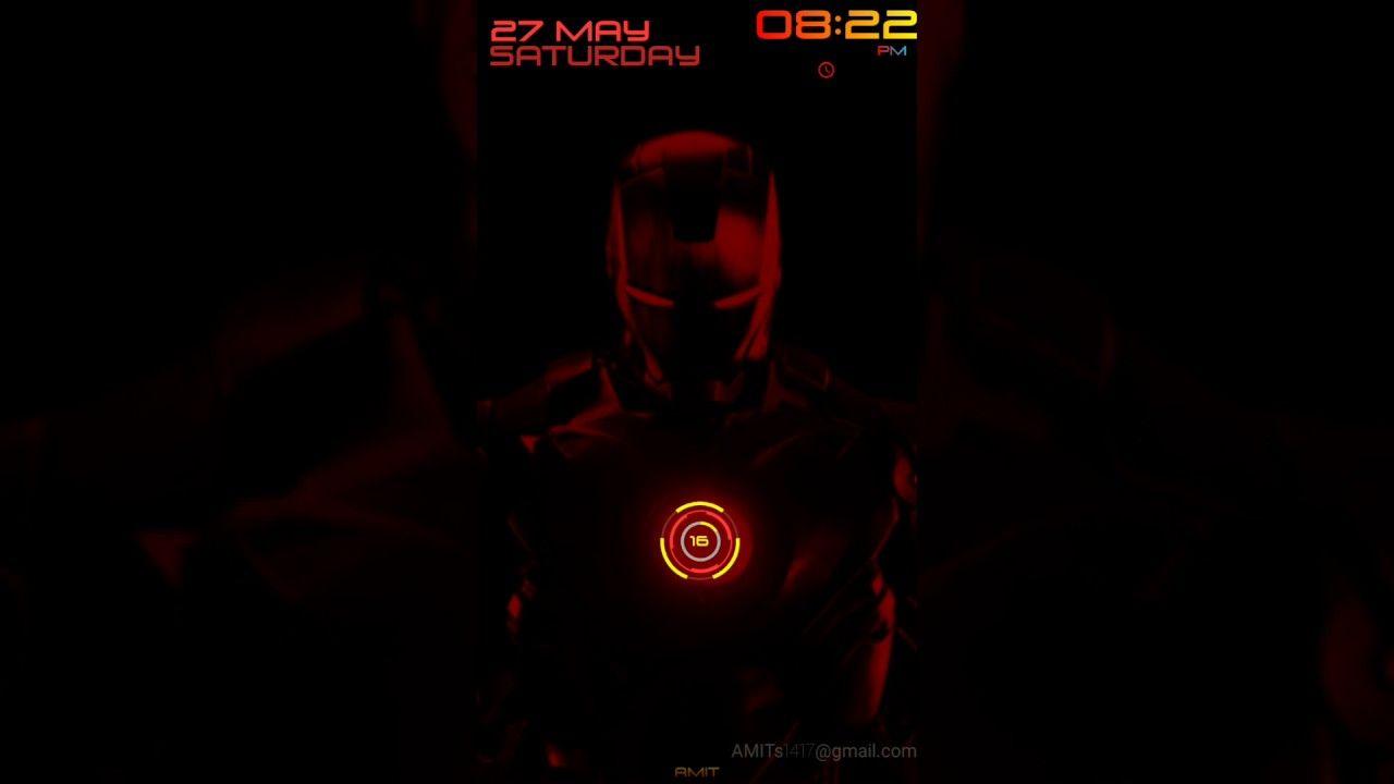 Ironman live wallpaper for android KLWP #amits1417