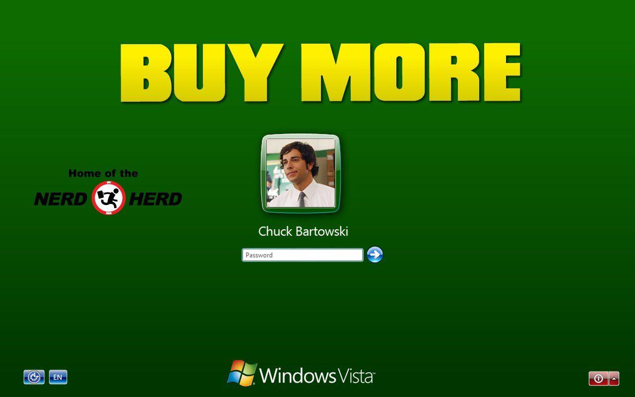 Buy More Logon for Vista
