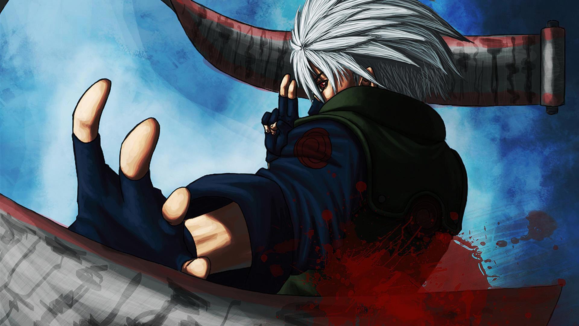 Kakashi Sharingan Scroll Wallpaper HD