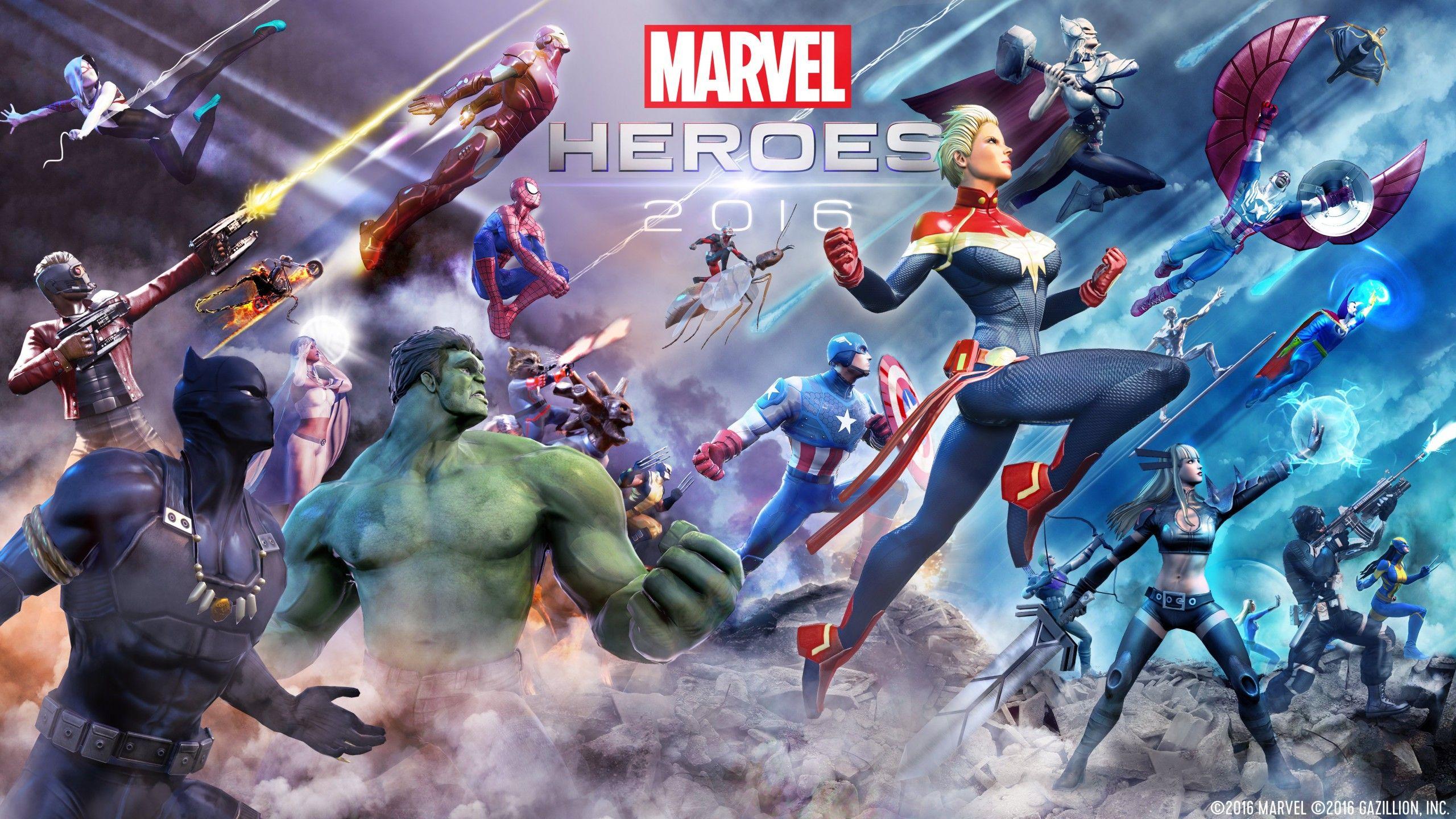 Marvel Heroes 4K Wallpaper