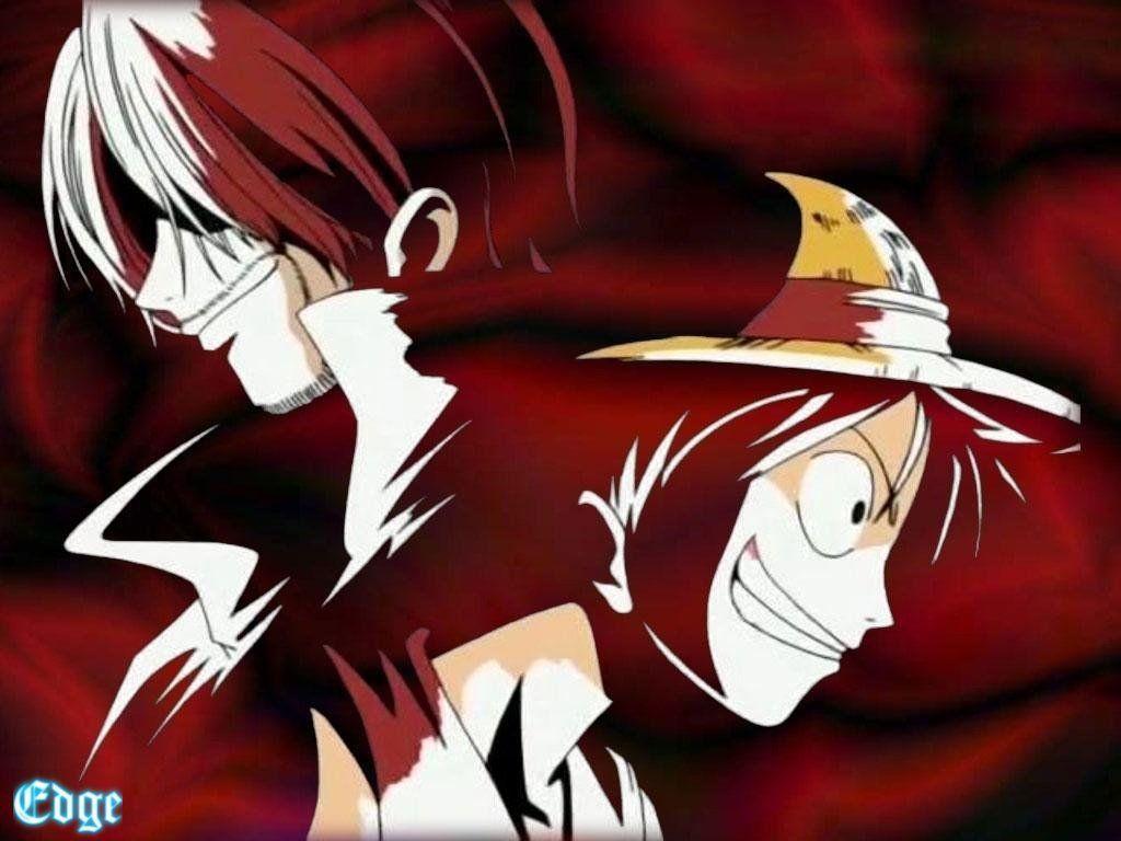 One Piece image Shanks amp; Luffy wallpaper photo 35660200