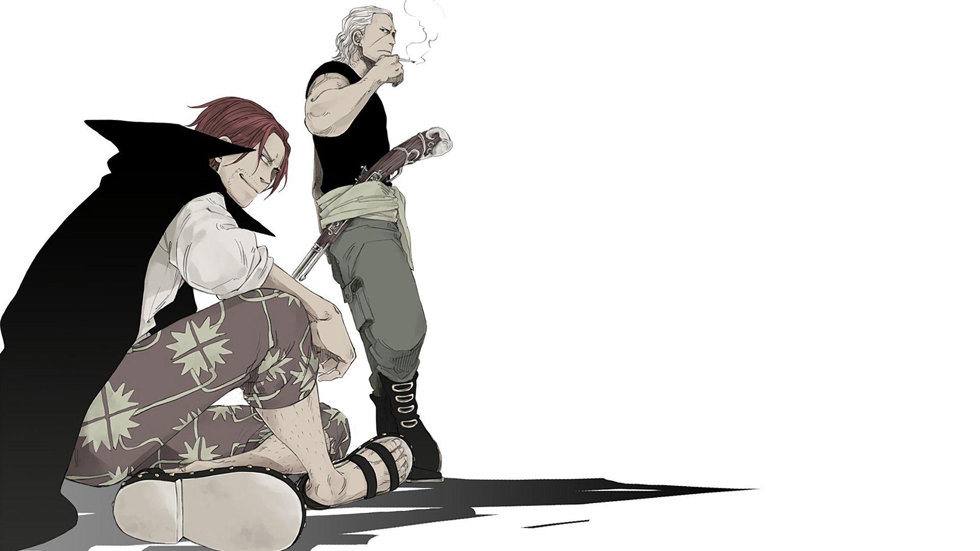 Red Haired Shanks and Benn Beckman O. Wallpaper