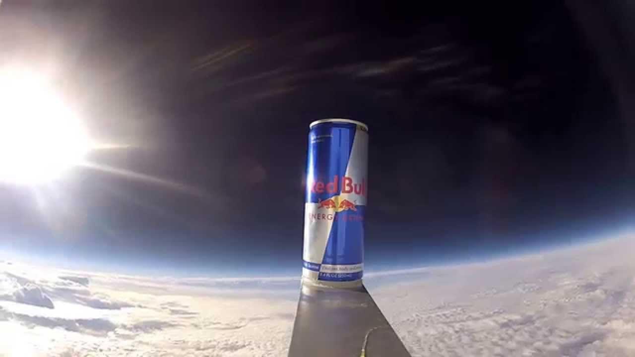 Red Bull Can In Space!