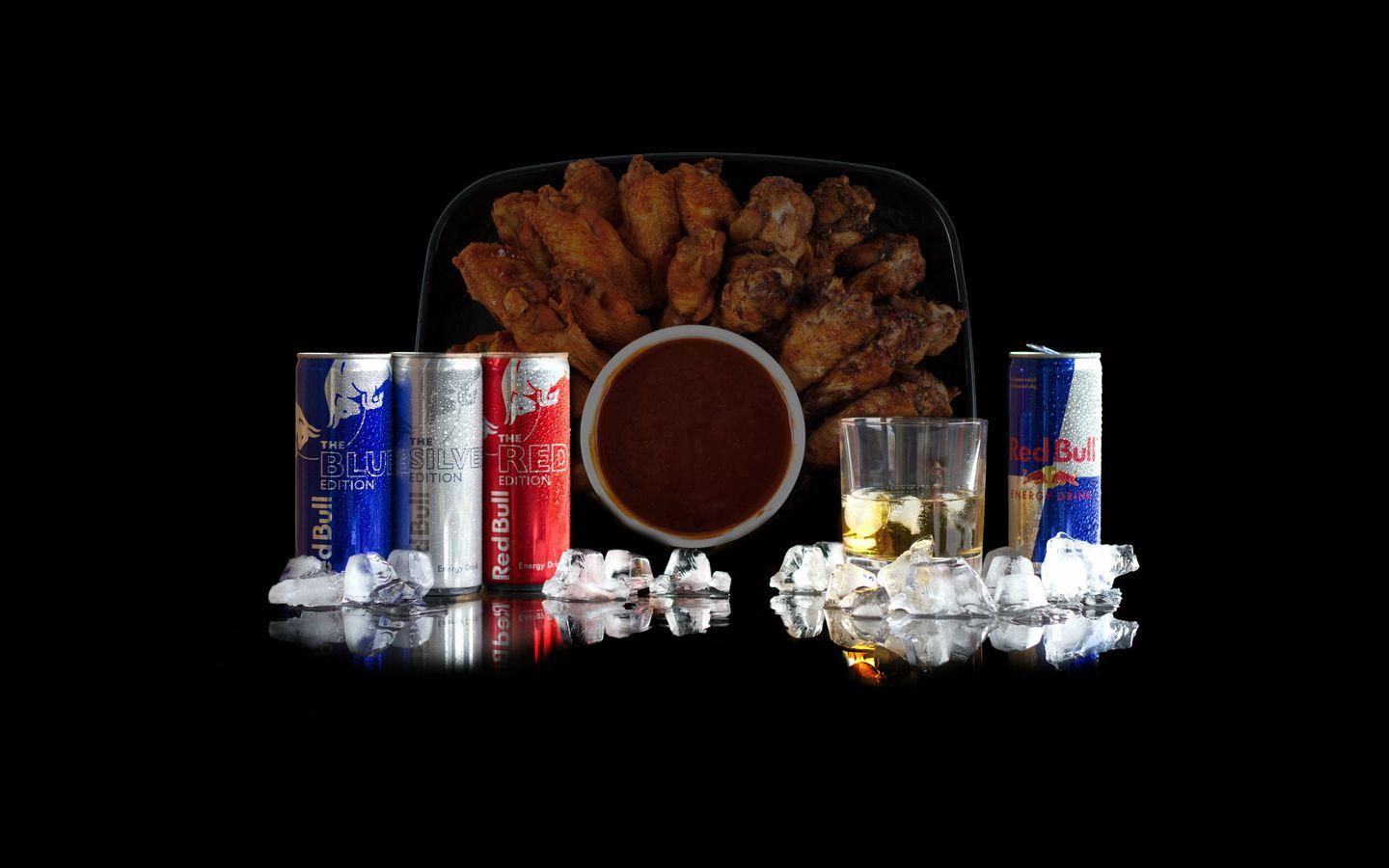 Red Bull & Hot Wings Wallpaper and Background Imagex900