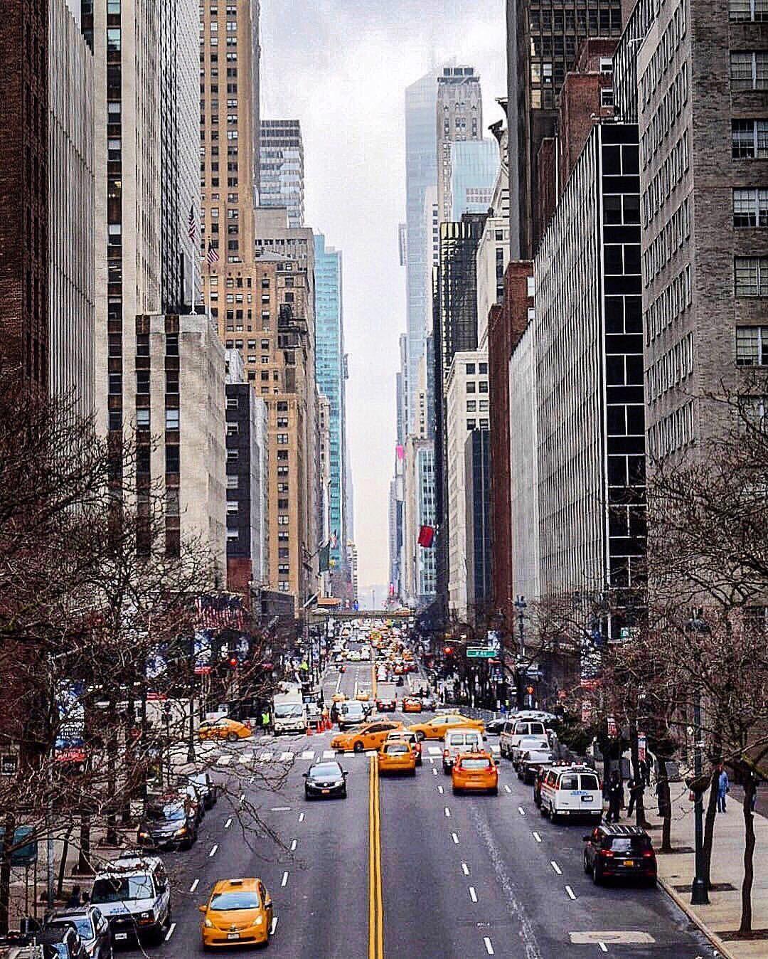 East 42nd Street New York City. Places to visit one day