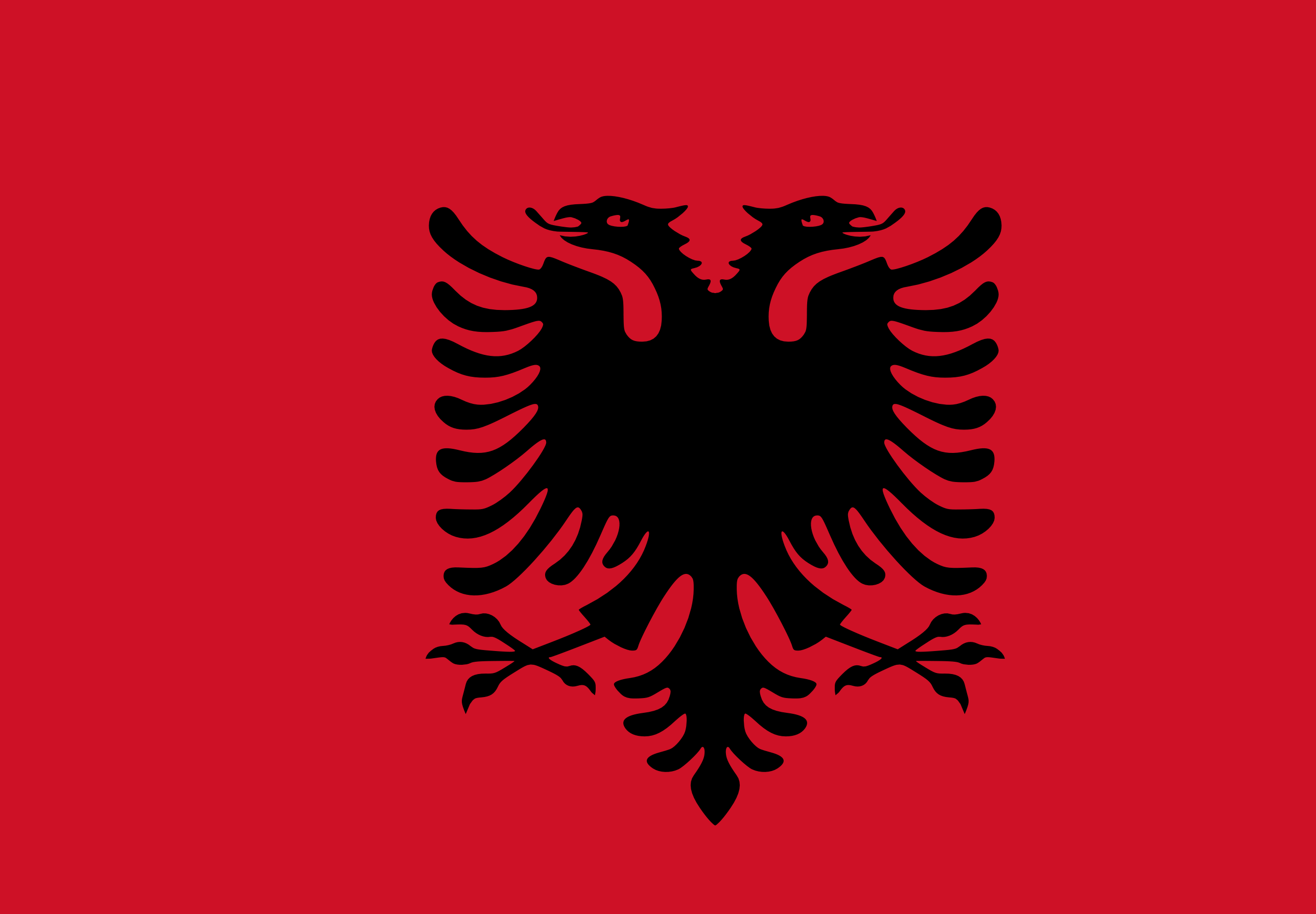 Albania Flag HD Wallpaper Photo