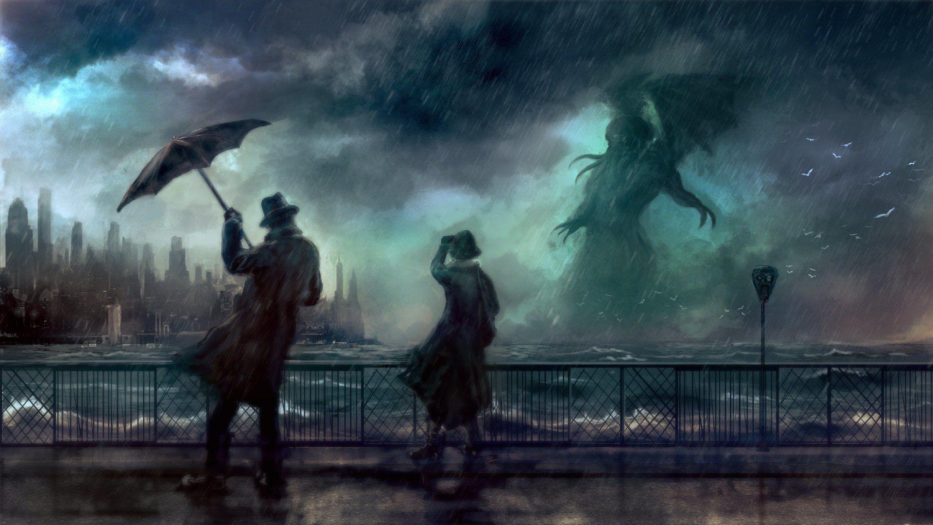 H. P. Lovecraft HD Wallpaper and Background Image
