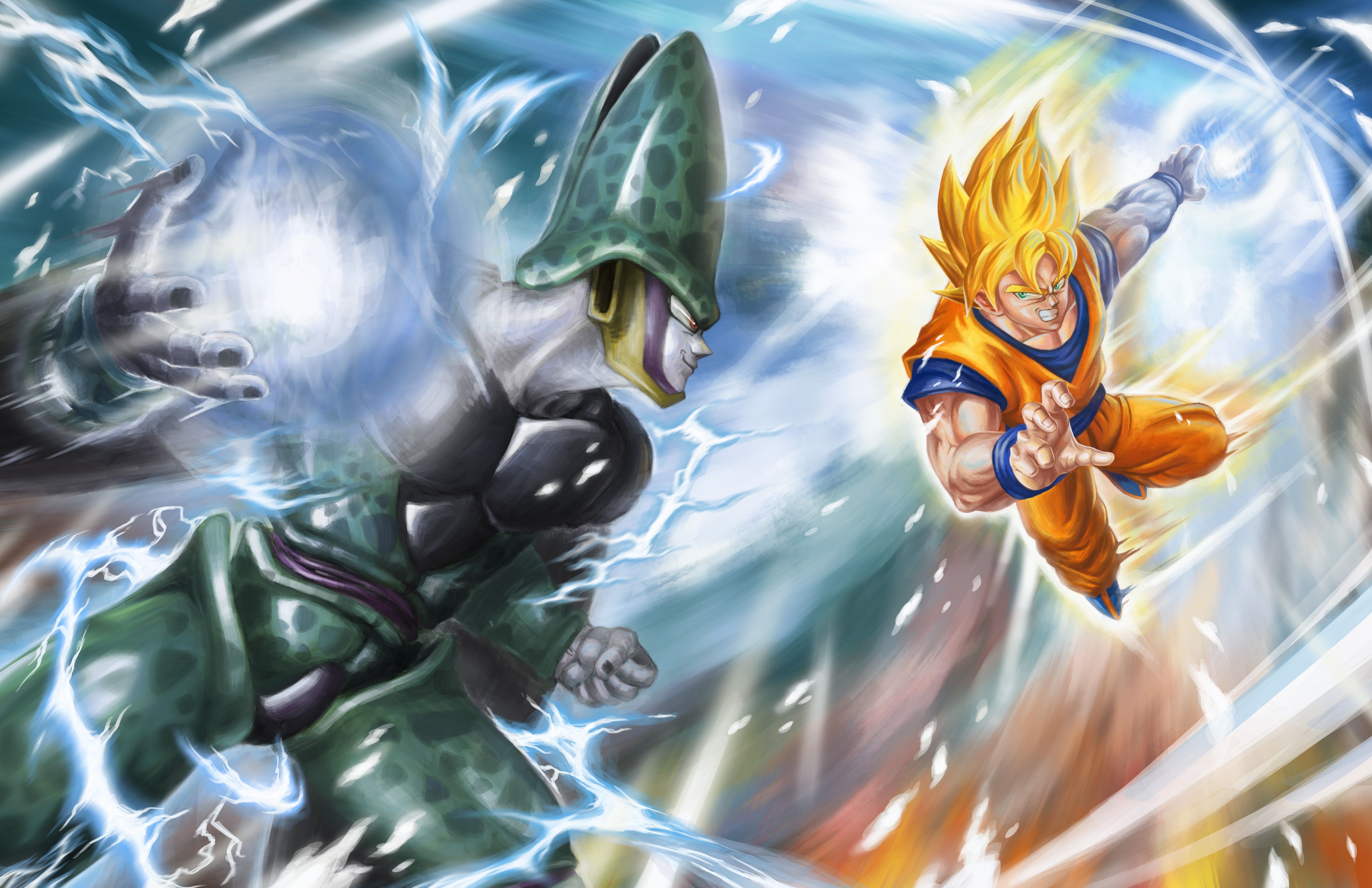 Dragon Ball Z Cell Wallpapers Wallpaper Cave