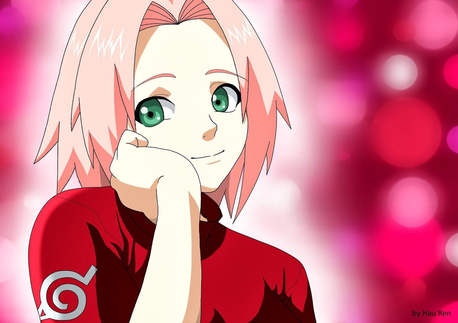 sakura Haruno 4K tải xuống hình nền