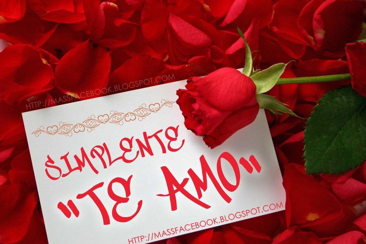 Flowers: Teamo Amor SIMPLEMENTE TE AMO Bebe Forever Iloveyou HD