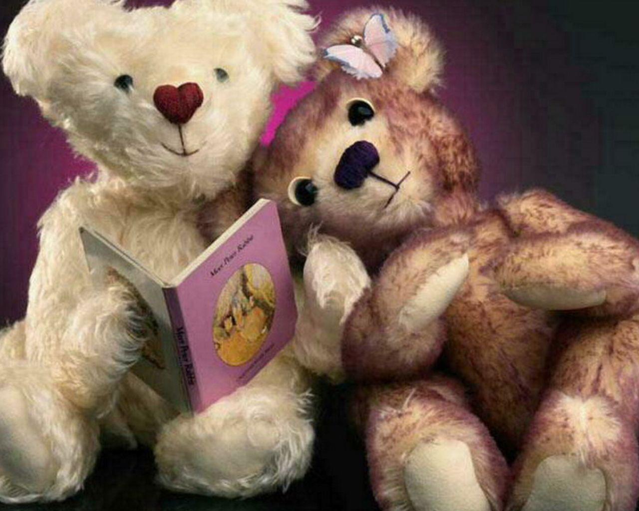 Love Teddy Bear Wallpaper 27 Free Download 1280x1024 pixel in Others