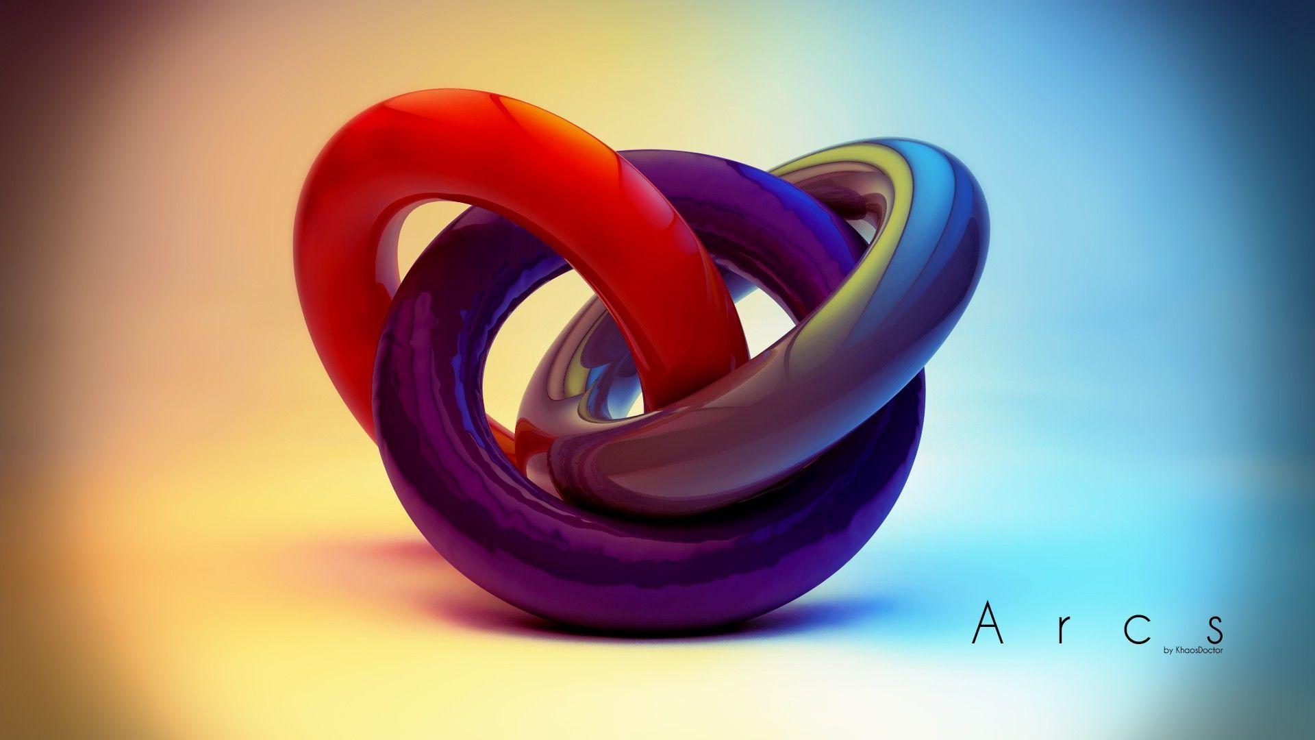 abstract, Cinema 4D, Digital Art, Geometry, Concept Art Wallpaper