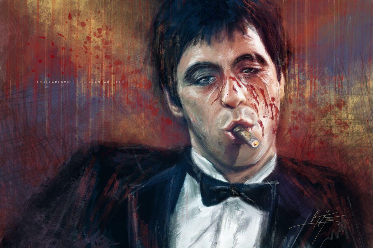 Tony Montana wallpaper by PABLOESCBR  Download on ZEDGE  b7f7
