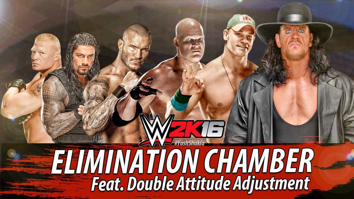 WWE 2K16 Chamber Feat. DOUBLE ATTITUDE ADJUSTMENT