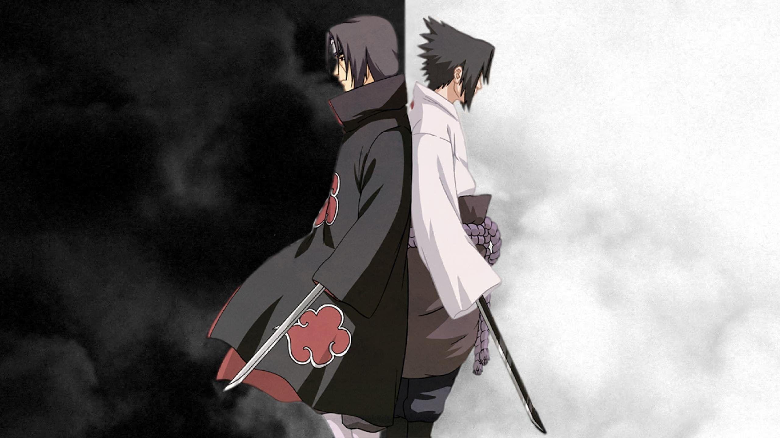 Wallpaper horror brothers Sasuke Naruto the fight Uchiha Itachi the  end of the road Naruto shippuuden blood on his hands images for desktop  section сёнэн  download
