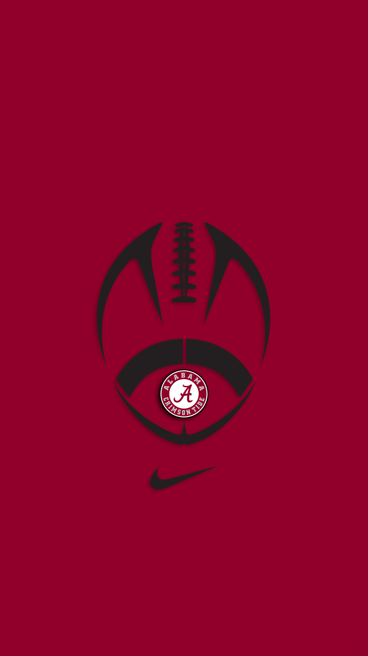 Alabama Crimson Tide Logo Wallpaper Wallpaper 750x1334