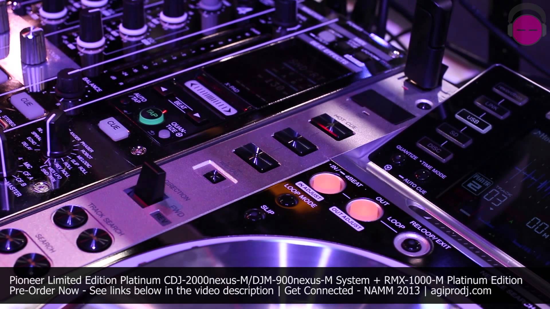 PIONEER CDJ 2000nexus M DJM 900nexus M Platinum Edition System
