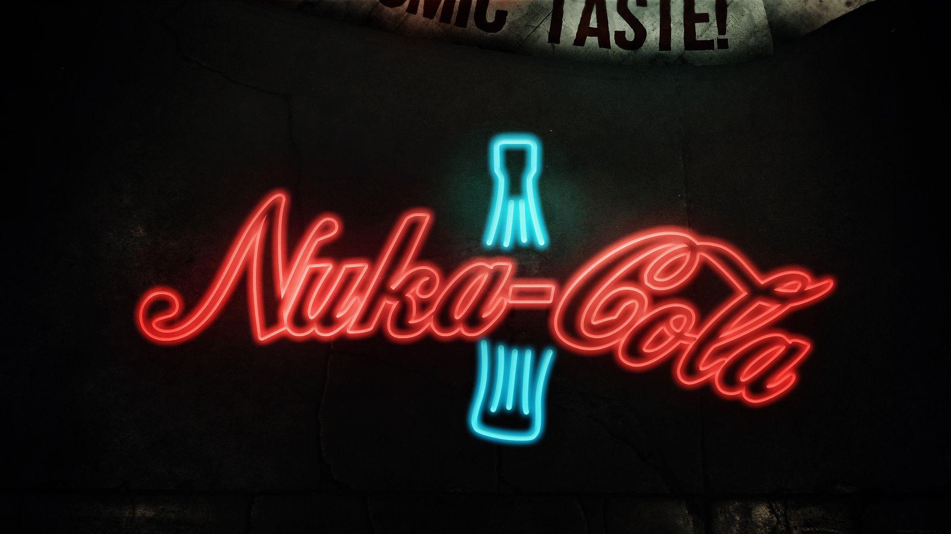 Fallout Bottle Nuka Cola HD Wallpaper
