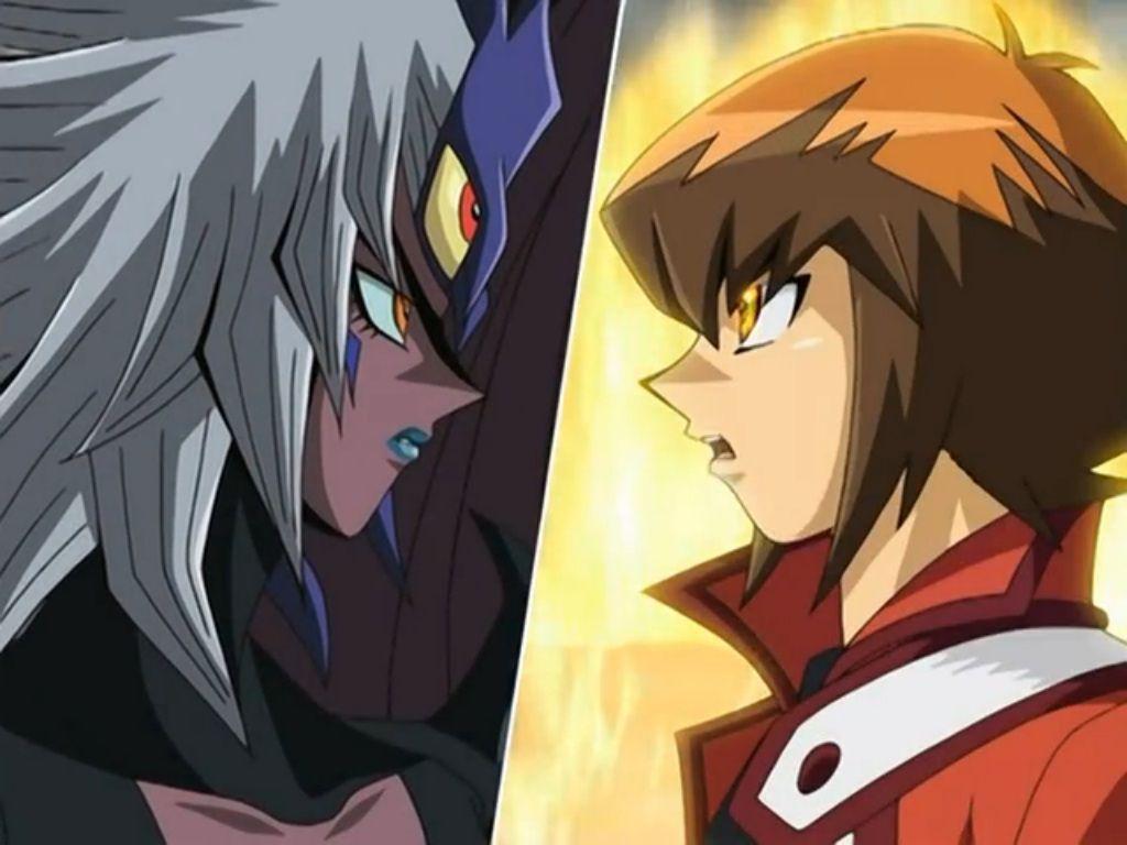 Jaden And Yubel's Duel. Yu Gi Oh!