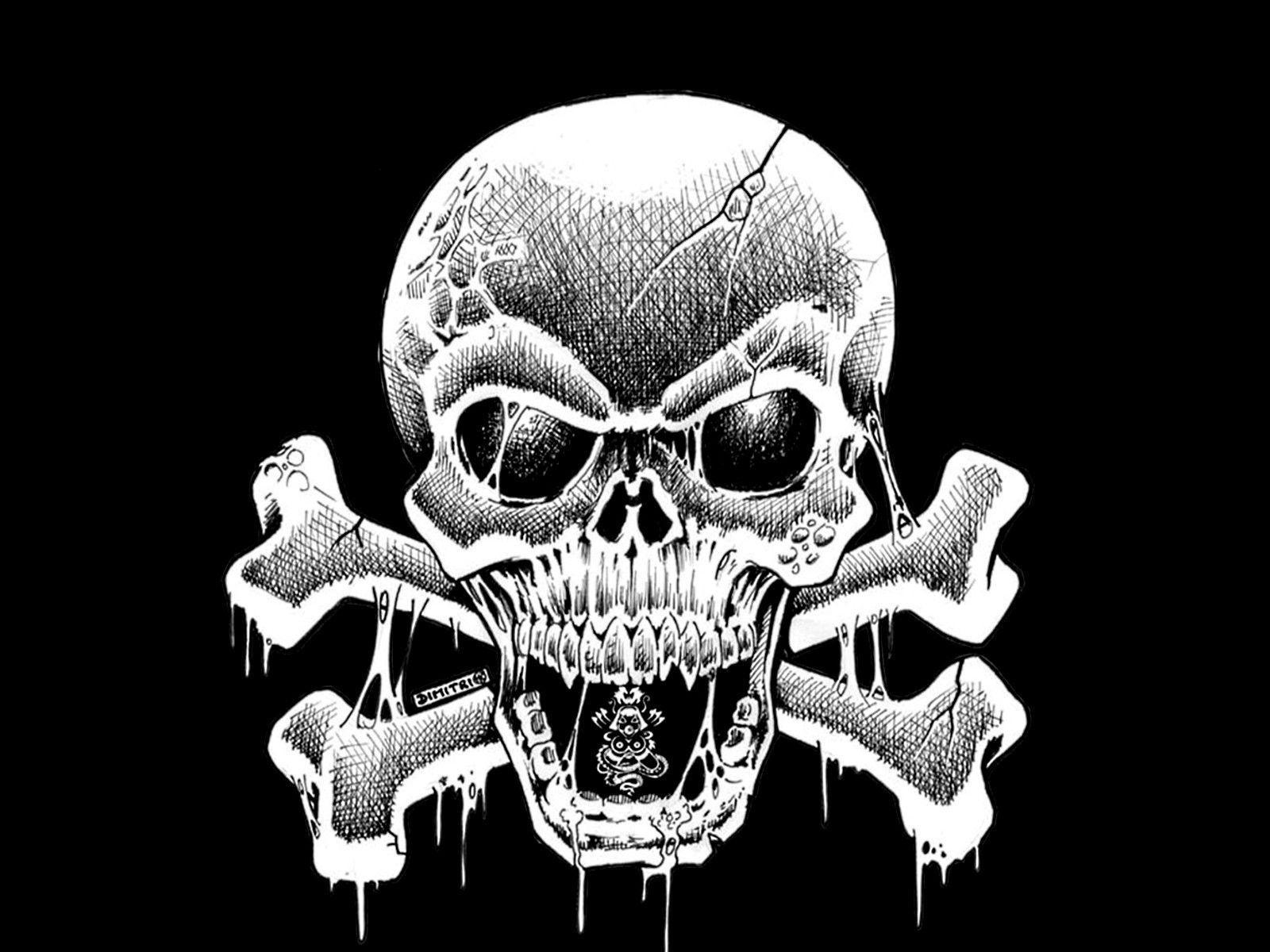 Dark Skull Wallpaper