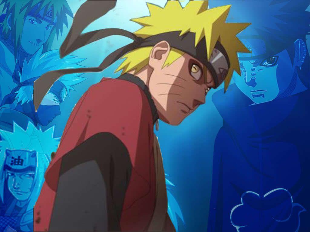 10724) Naruto Sage Mode Widescreen Wallpaper