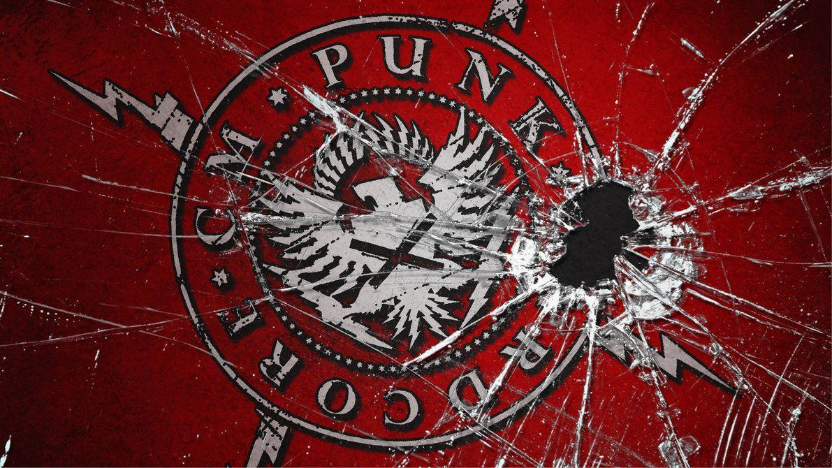 CM Punk Glass Wallpaper