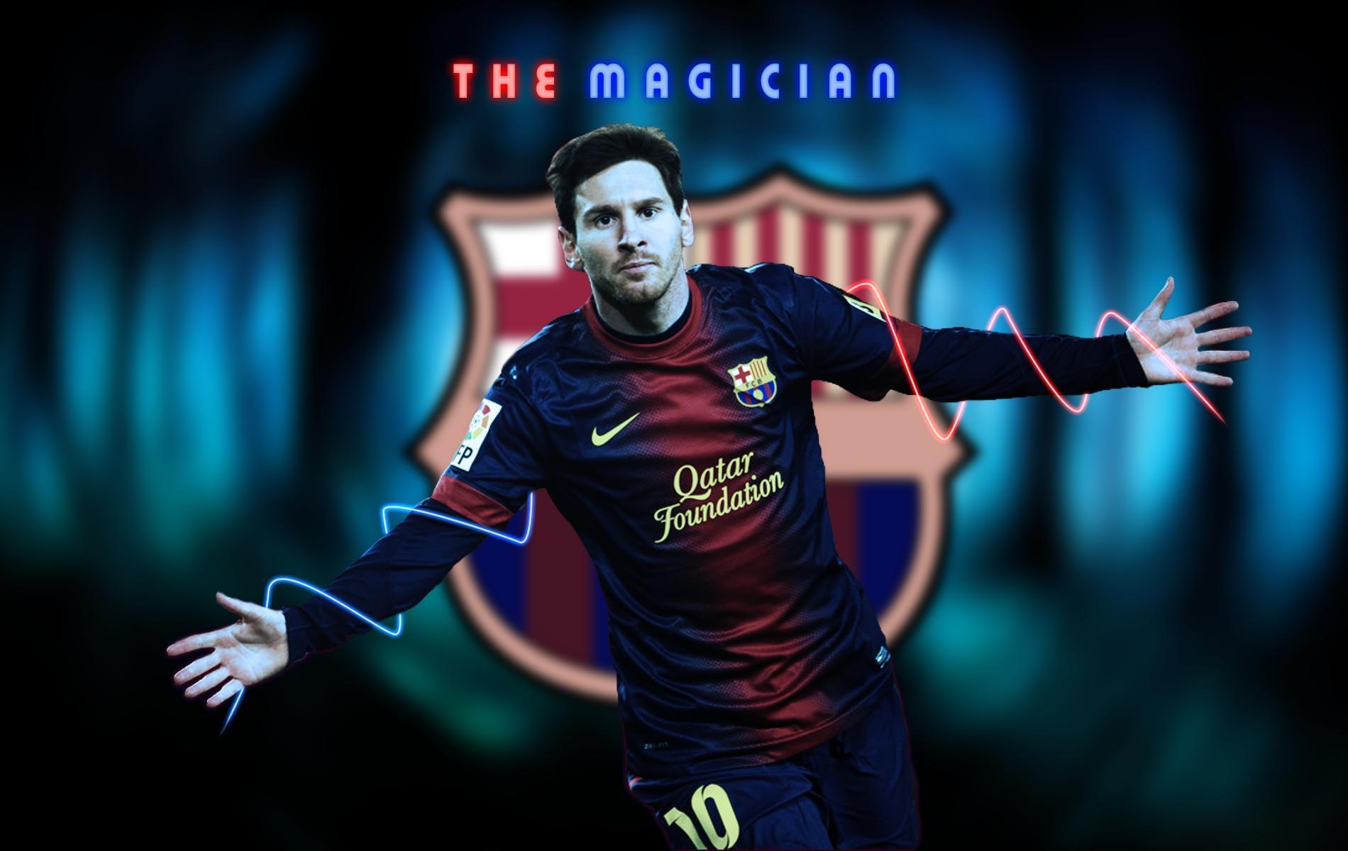 Lionel Messi The Magician HD desktop wallpaper, Widescreen