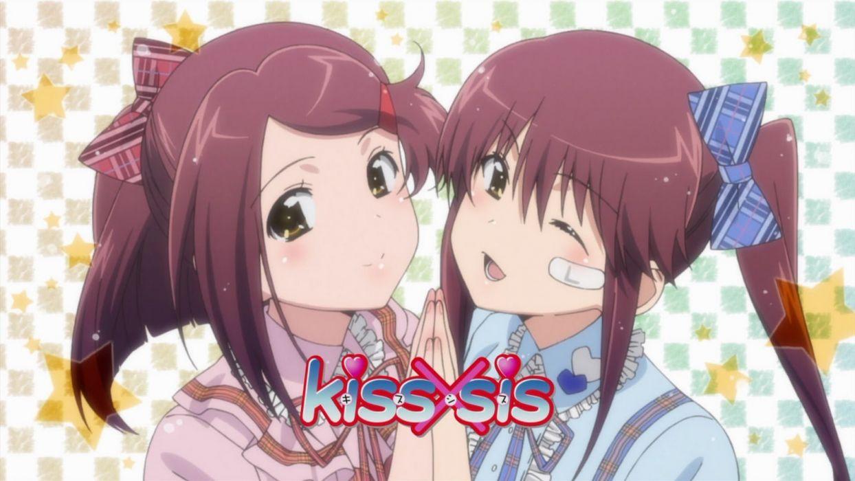 Kiss x sis Riko and Ako wallpaperx900