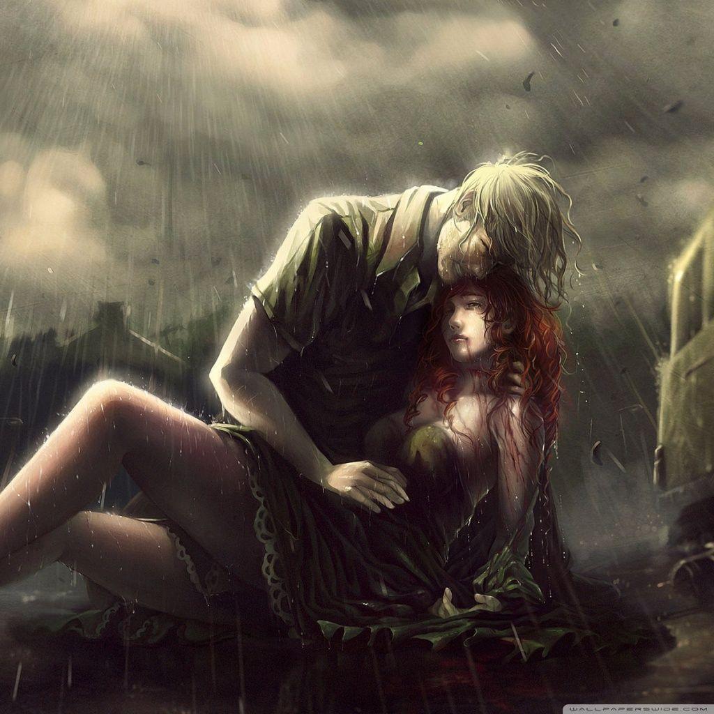 Wallpaper Couple Anime Sad Here you can find the best sad anime